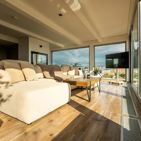 Penthouse Centrum S Dokonalym Vyhladom A Velkou Terasou