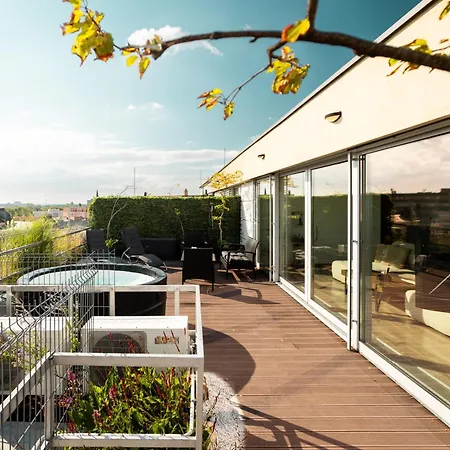Appartamento Penthouse Centrum S Dokonalym Vyhladom A Velkou Terasou Nitra